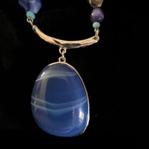 CHICO’S long beaded necklace